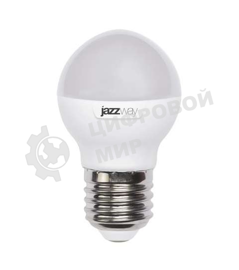 Лампа светодиодная PLED- SP G45 11Вт E27 4000К 230/50 JazzWay 5019362