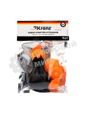Набор отверток и роликов для ремонта мобильных устройств Kranz 9 предметов