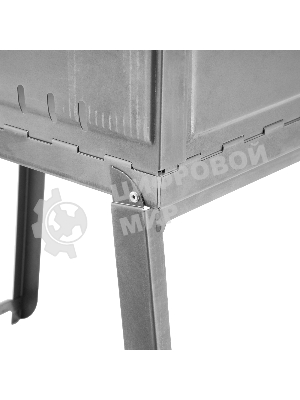 Мангал-дипломат Palisad Camping 455х300х550 мм