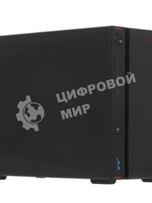 Сетевой накопитель ASUSTOR AS5402T 2-Bay NAS/Media player/Intel Celeron N5105 2.0GHz up to 2.9GHz, 4Gb SO-DIMM DDR4, noHDD(HDD,SSD),/2x 2,5Gb (LAN)/3xUSB3.2,HDMI; 90IX01R1-BW3S20