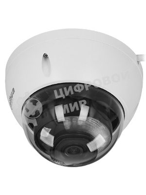 Уличная купольная IP-видеокамера Dahua DH-IPC-HDBW2449EP-S-IL-0280B Smart Dual Light с ИИ 4Мп, 1/2.9” CMOS, объектив 2.8мм, видеоаналитика, ИК до 30м, LED до 30м, IP67, корпус: металл