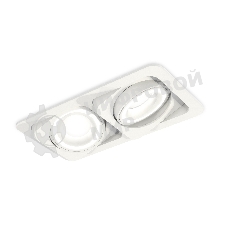 Комплект встраиваемого поворотного светильника Ambrella light XC7663080 SWH/FR белый песок/белый матовый MR16 GU5.3 (C7663, N7110)