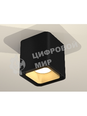 Светильник Ambrella Light XS7841004 SBK/SGD черный песок/золото песок MR16 GU5.3 (C7841, N7704)