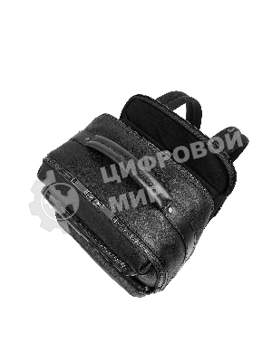 Рюкзак мужской The Bridge Ludovico 063126LZ/7R черный натур.кожа