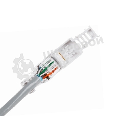 Штекер RJ-45 (8P8C) LK-8P8C быстрозажимной ручной cat.5e и 6
