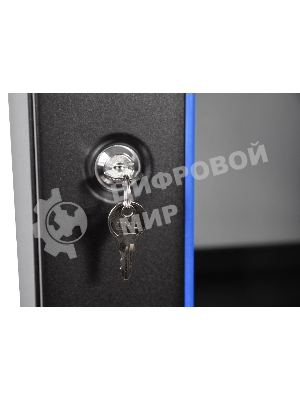 Шкаф телеком. настенный разборный 9U (600х650), съемные стенки, дверь металл (ШРН-М-9.650.1)