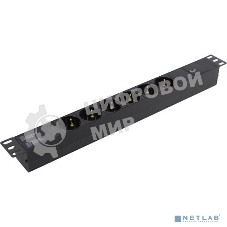 Блок розеток горизонтальный ExeGate ServerPro PDU-19H601 Al-6S-C14, 19