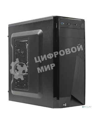 Компьютерный корпус Aerocool/Formula CS-1101 черный без БП ATX 2x120мм 1x140мм 2xUSB 2.0 1xUSB 3.0 audio