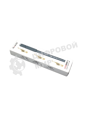 Нож для снятия клея с набором лезвий Qianli 008