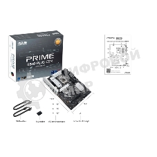 Материнская плата ASUS PRIME B860-PLUS-CSM, LGA 1851, Intel B860, 4xDDR5, 4xSATA, 3xM.2, 1xPCIe 5.0 x16, 1xPCIe 4.0 x16, 1xHDMI, 1xDP, 1x2.5Gb LAN, 2xUSB 2.0, 1xUSB 3.2 Gen 1, 2xUSB 3.2 Gen 2, 1xUSB-C 3.2 Gen 2x2, 3x3.5 мм, 7.1, ATX
