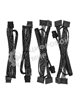 Блок питания серверный 800W ExeGate ServerPRO-800PAS (ATX, APFC, КПД 80% (80 PLUS), 12cm fan, 24pin, 2x(4+4)pin, 6xPCI-E, 8xSATA, 4xIDE, Cable Management, black)