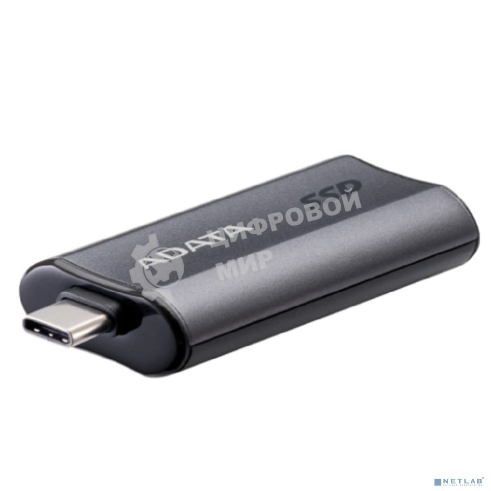 Внешний SSD ADATA SC750, 1TB, USB 3.2 Gen 2 Type-C, R/W 1050/1000, черный