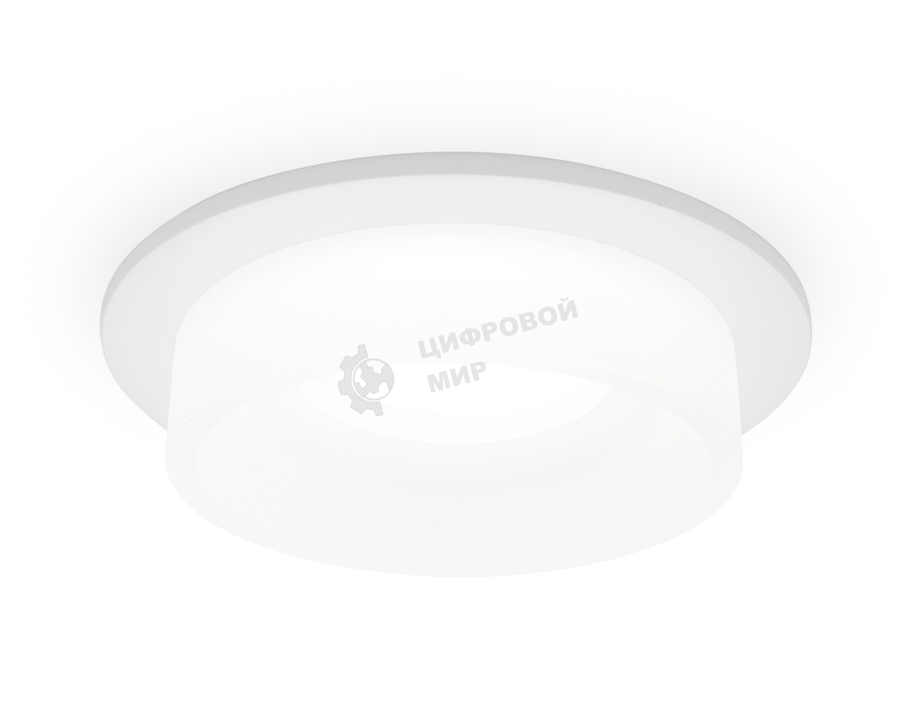 Светильник Ambrella light TN1311 SWH/FR белый песок/белый матовый GU5.3 D98*45