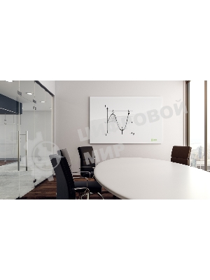Демонстрационная доска Cactus CS-GbD-90x120-UWT стекло стеклянная 90x120 см ультра белый