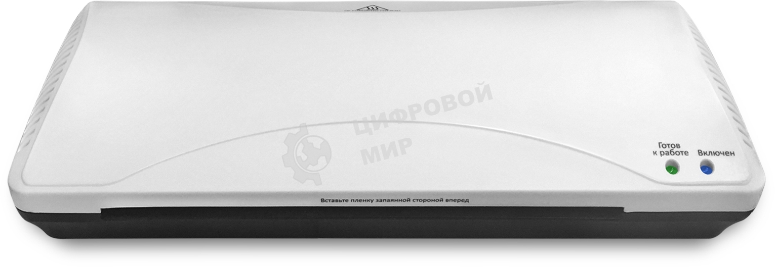 Ламинатор Гелеос ЛМ А4+(БС) А4, 2х175 (пленка 75-175мкм), 300 мм/мин, 2 вала, пласт. корпус, мах толщина 0,6мм, система разжатия валов.