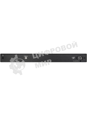 Коммутатор D-Link DGS-1210-28MP/FL1A, L2 Managed Switch with 24 10/100/1000Base-T ports and 4 100/1000Base-T/SFP combo-ports (24 PoE ports 802.3af/802.3at (30 W), PoE Budget 370 W).8K Mac address, 802.3x Flow C