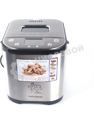 Хлебопечка Endever Skyline MB-52, 710 Вт, 15 программ, таймер 15ч, сохранение уст. прогр., авт. термостат, автоподогрев 60 мин