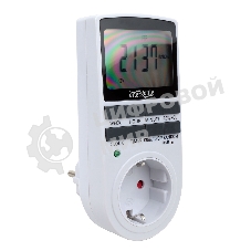 Таймер электрический Energenie EG-SST-01, LCD-дисплей 2,3″, белый