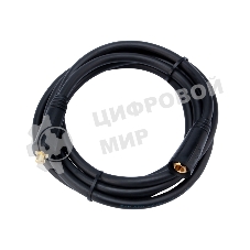 Удлинитель сварочного кабеля шт.-гн. Rexant СКР 10-25 25 мм² 3 м