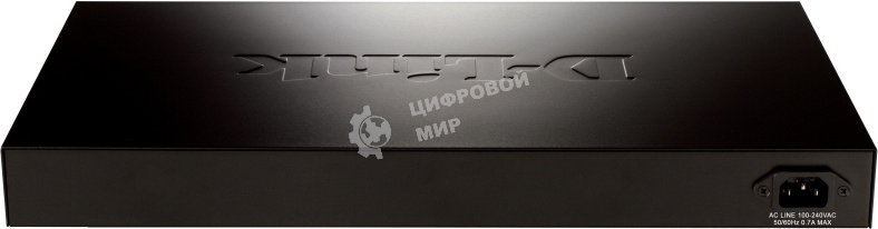 Коммутатор управляемый D-Link DGS-1210-28P/ME/B2A 2 уровня с 24 портами 10/100/1000Base-T и 4 портами 1000Base-X SFP (24 порта с поддержкой PoE 802.3af/802.3at (30 Вт), PoE-бюджет 193 Вт)