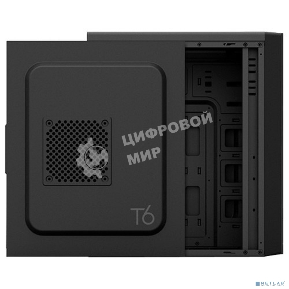 Компьютерный корпус Zalman ZM-T6 черный без БП ATX 1xUSB 2.0 1xUSB 3.0 audio bott PSU
