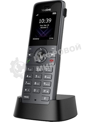 Телефон DECT-трубка Yealink W74H черный
