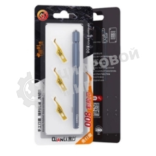 Нож для снятия клея с набором лезвий Qianli 008