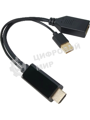Адаптер USB TO DP(F) CG599E-0.15M 4K*60HZ VCOM