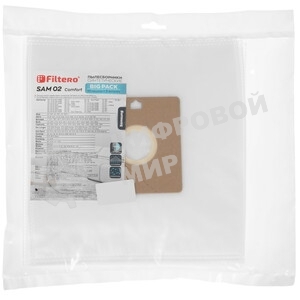 Пылесборники Filtero SAM 02 (10) Comfort, Big Pack