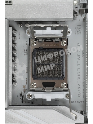 Материнская плата Gigabyte X870 AORUS ELITE WIFI7 ICE, AM5, AMD X870, 4xDDR5, 4xSATA, 4xM.2, 1xPCIe 5.0 x16, 1xPCIe 4.0 x4, HDMI, 1x2.5Gb LAN, USB Type-C, 2x3.5 мм, 7.1, ATX
