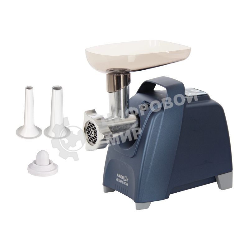 Мясорубка электрическая Аксион М62.01 синий, 2000 Вт
