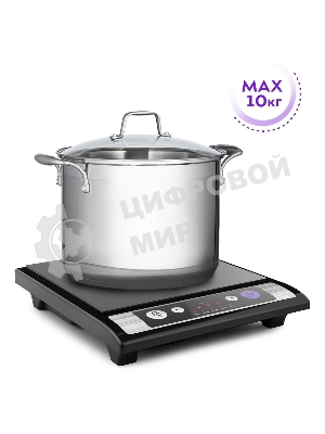 Плита электрическая Kitfort КТ-107 черный (настольная)