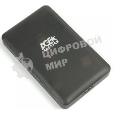 Внешний корпус для HDD/SSD AgeStar 3UBCP3 SATA пластик черный 2.5