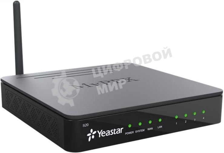 IP-АТС Yeastar S20, поддержка FXO, FXS, GSM, BRI, шт