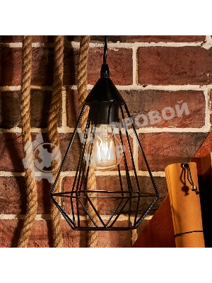 Лампа светодиодная филаментная Rexant Груша A60 7.5 Вт 750 Лм 4000K E27 прозрачная колба