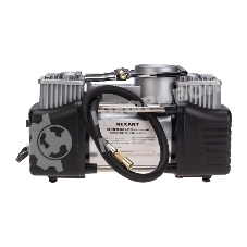 Компрессор поршневой автомобильный усиленный двухпоршневой в кейсе с набором инструментов (60л/мин, 10 АТМ) Rexant