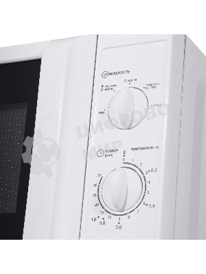 Микроволновая печь Maunfeld MFSMO.20.7WH белый, 20 л, 700 Вт, переключатели - поворотный механизм