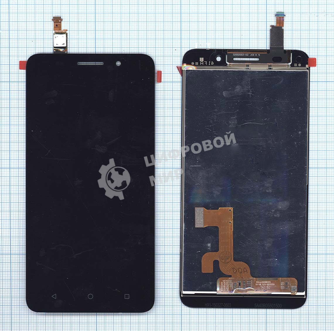 Дисплей для Huawei Honor 4X черный