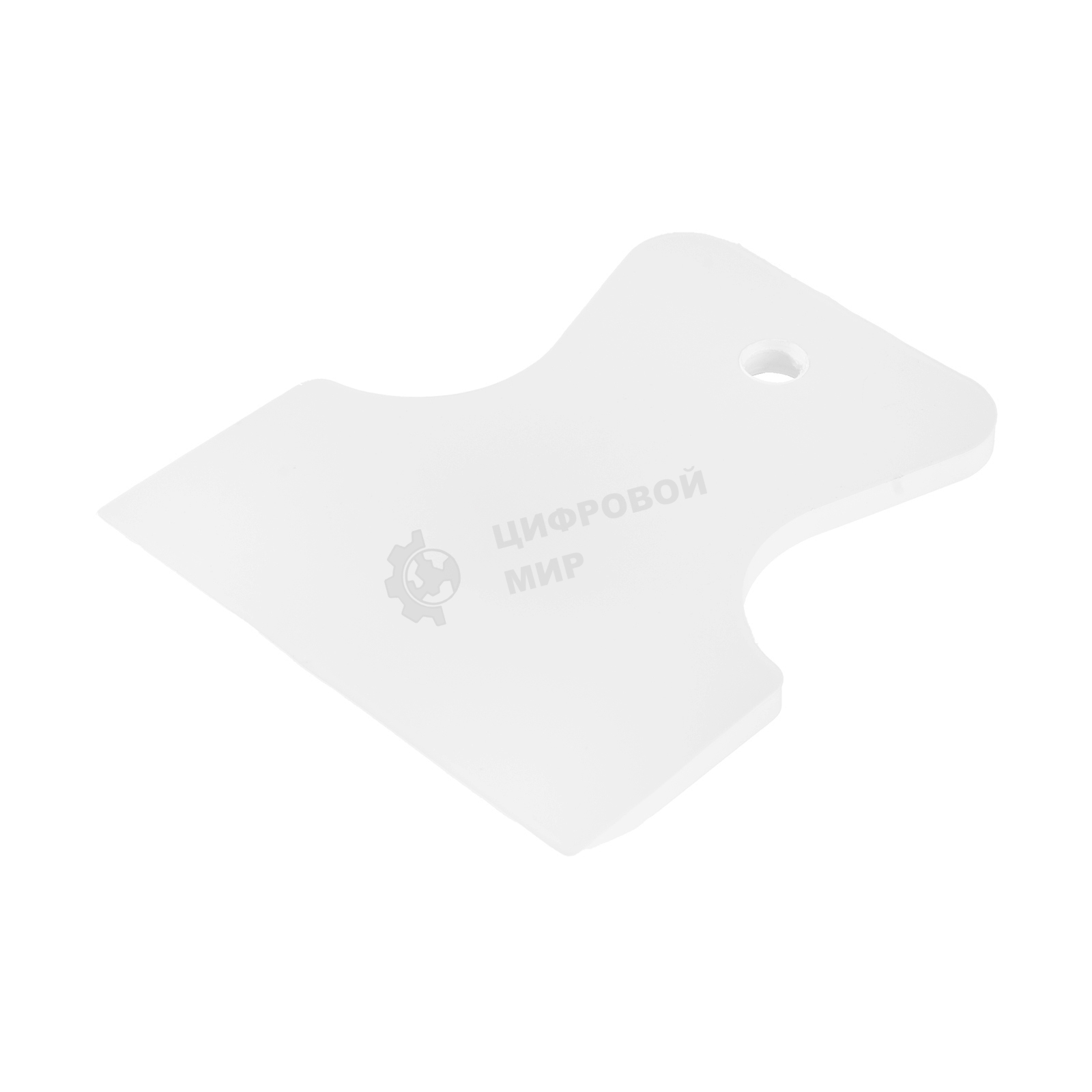 Шпатель Сибртех белая резина, 80 мм