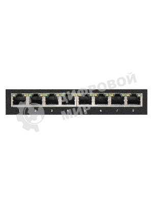 Коммутатор ExeGate EDGS-1008D, 8×1 Гбит/с, неуправляемый