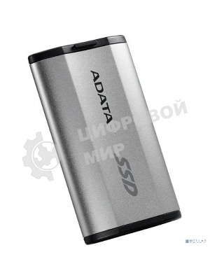 Внешний SSD ADATA SD810, 1TB, USB 3.2 Gen 2x2 Type-C, R/W 2000/2000, серебристый