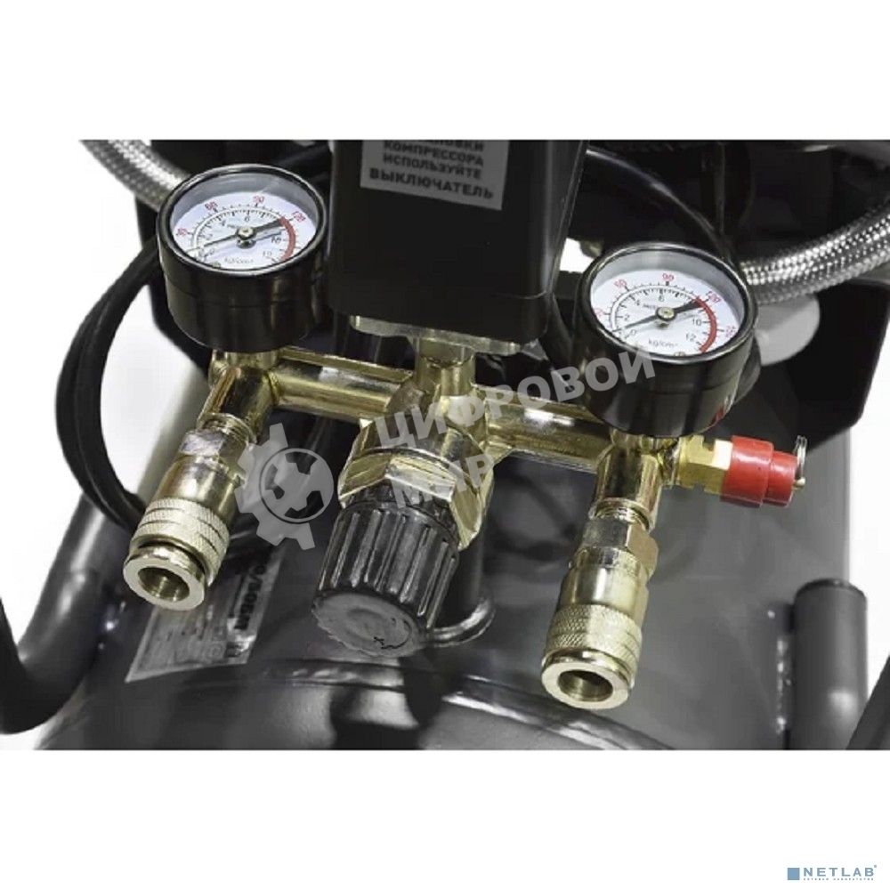 Компрессор поршневой Парма БМ K-3000/50БМ масляный 474л/мин 50л 3000Вт серый/черный