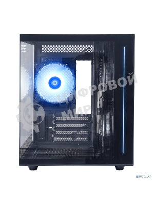 Компьютерный корпус Defender NovaCube черный,mATX,3fan,switchM/BSynс