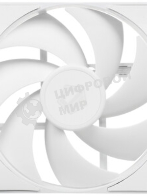 Вентилятор для корпуса ID-Cooling AF-125-W белый, 120 мм, 2000 об/мин, 29.85 дБ, 4 pin