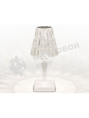 Настольная светодиодная лампа Ambrella light DE8055 CL прозрачный LED 3000K/4200K/6400K 3W