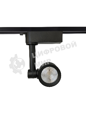 Трековый однофазный светодиодный светильник Ambrella light GL6392 BK черный LED 12W 4200K 24°