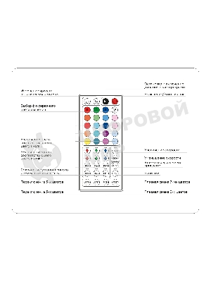 Контроллер GS11251 RGB 6A 12V 72W/ 24V 144W (ПДУ ИК CR2025)