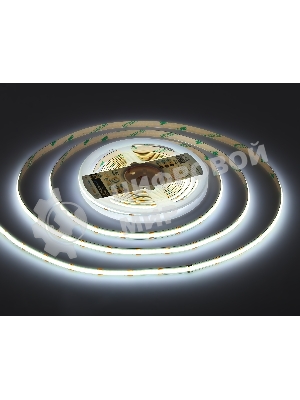Светодиодная лента Ambrella light GS4901 COB 608Led/ 12W m/ 24V IP20 CCT 3000-6500K/ 5m*8mm*2.2mm (3 конт.)