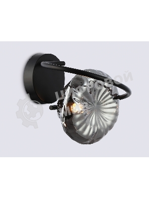 Светильник Ambrella light LH15005 BK/SM черный/дымчатый G9 max 40W 195*210*170