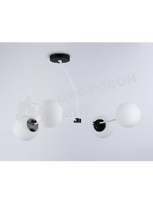 Светитльник Ambrella Light TR2542/4 WH/BK белый/черный E27/4 max 60W 700*450*450